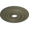 Ekena Millwork Oldham Ceiling Medallion (Fits Canopies up to 8 5/8"), 18"OD x 3 3/8"ID x 7/8"P, Spartan Stone CM18OL1SSF - alternate 3
